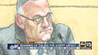 Beginning of the end for Sheriff Joe Arpaio?
