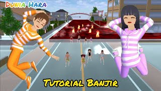 Tutorial Cara Banjir Kota Sakura ☺️| Banjir, Lava, Susu dan Berenang | Sakura School Simulator