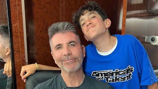 "Simon Cowell’s Rare Father-Son Moment With 11-Year-Old Eric 😍 | AGT Exclusive"