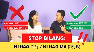 TERNYATA!! 10 CARA NYAPA YG LEBIH SERING DIGUNAKAN Dalam Mandarin: BUKAN Ni Hao 你好 & Ni Hao Ma 你好吗