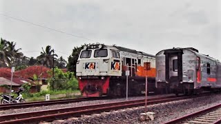 Dua Kereta Eksekutif Bersilang Di Stasiun Ini Setelah Pemberlakuan GAPEKA 2025