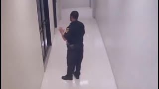 Security Guard Seen Talking To A Ghost By Co-Worker In Houston, Texas