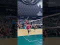 hawaii men’s volleyball stuff block against stanford university