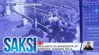 Lalaking bumulagta sa bangketa at kalauna'y namatay, binaril pala | Saksi