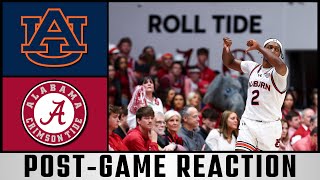 REACTION: Auburn Basketball Beats Alabama In Coleman Coliseum 94-85