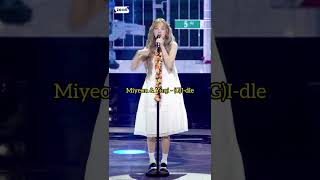 The First Member Who Was Revealed In Some Girl Groups #kpop #minnie #gidle #her #shorts