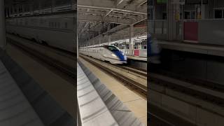 北陸新幹線 かがやき通過 上越妙高駅にて 2024.10.10 #railway #鉄道