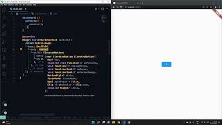 Create a Counter App in Flutter in less than a 2 minutes. #flutter, #coding, #viral