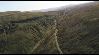 Up \u0026 Over Buttertubs Pass on a AJS Tempest scrambler