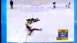 Steven Bradbury  wins gold! - winter olympics 2002