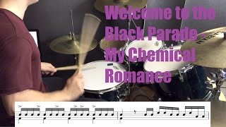 Welcome to the Black Parade Drum Tutorial - My Chemical Romance
