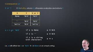 Python 3: Deep Dive (Part 1) : Booleans: Boolean Operators - Lecture