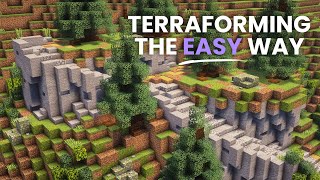 Minecraft Terraforming Made Easy | Block by Block