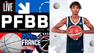 [LIVE Pôle France BasketBall] U18 Masculins Elite PFBB 🆚 Paris Basketball