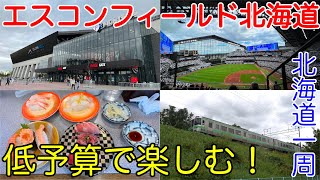 [4] エスコンフィールド北海道とその周辺をお金をかけずに楽しむ！【夏の北海道一周旅行　2日目】