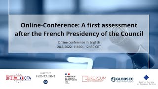 A first assessment after the French Presidency of the Council