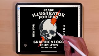 Illustrator for iPad + TheVectorLab Templates (Preview)