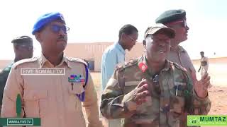 Taliye Dowdowle oo kahadlay Dabaldaga Sanad guradii 54 aad Ciidanka Aslubta Somalia Qeybta Galmudug.