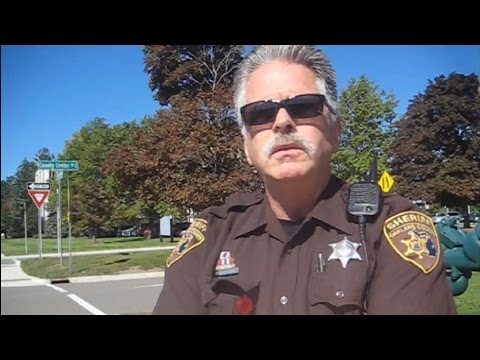 Oakland Co Deputies Harass Cameraman (1/7) - YouTube