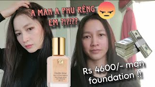 Foundation Viral man to lutuk ka inhnawih ve chhin | Estee Lauder Double wear Foundation(Review)