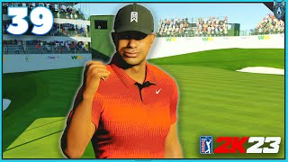 TIGER WOODS IS UNSTOPPABLE - PGA TOUR 2K23 Career Mode - Part 39 | PS5 Gameplay