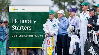 2024 Honorary Starters at the Masters