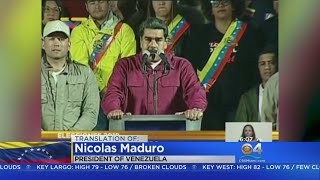 Venezuela's Maduro Wins Re-Election