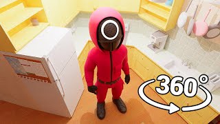 360° SQUID GAME Appear In your House!