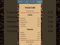 Cafe Menu Card Using HTML | CSS