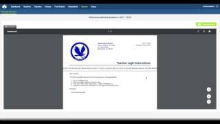 ThinkWave School Admin Software, Setup | Online Access Tab
