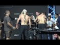 ufc 308 shara magomedov vs. armen petrosyan weigh in face off