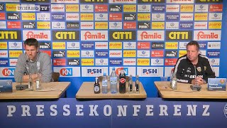 32. Spieltag | KSV - SGD | Pressekonferenz nach dem Spiel