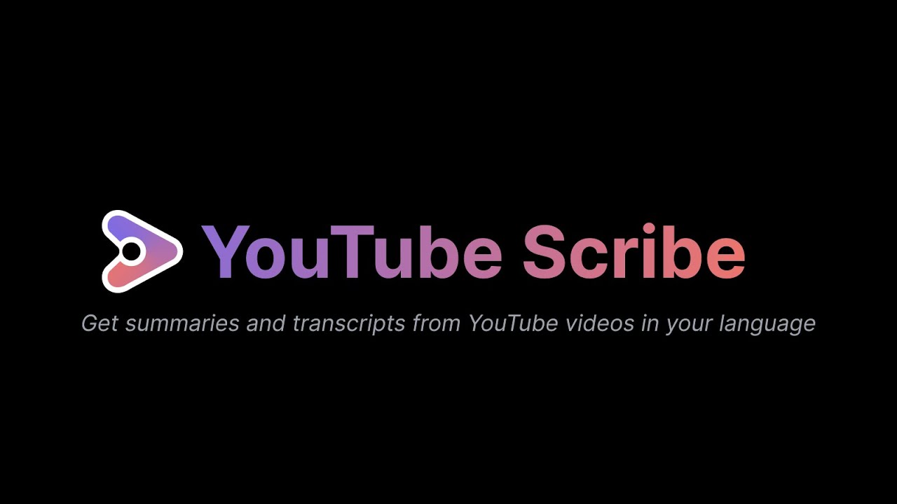 Youtube Scribe Demo Youtube