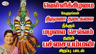 வெள்ளிக்கிழமை கேளுங்கள் திருமண தடைகளை நீக்கும் மழலை செல்வம் தரும் பச்சையம்மன் சிறப்பு பாடல்