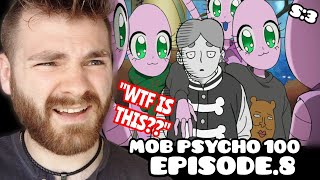 SO... ALIENS ARE REAL?!! | MOB PSYCHO 100 - EPISODE 8 | SEASON 3 | New Anime Fan! | REACTION