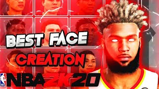 BEST CHEESY FACE CREATION IN NBA 2K20! MOST COMP FACE CREATION! COMP STAGE FACE CREATION