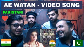👉👉Pakistani Fair Reaction Ae Watan - Full Video | Raazi | Alia Bhatt | Sunidhi Chauhan