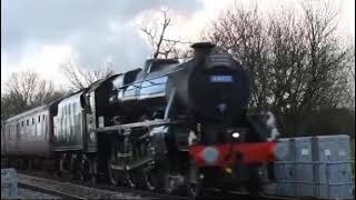 BR 5MT 44871 at Haywood Junction 24/02/24