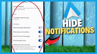 How to Hide Notifications in Android Auto
