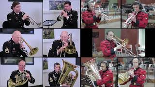 Alliance Brass \u0026 Orkestra Frymore e Forcave të Armatosura interpretojnë dy këngë nga Endri Sina