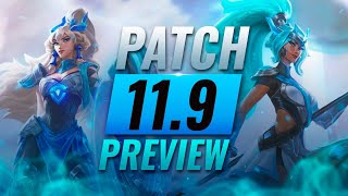 NEW PATCH PREVIEW: Upcoming Changes List For Patch 11.9 - League of Legends
