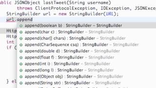 Android Developing Applications Tutorial 152 Appending with StringBuilder