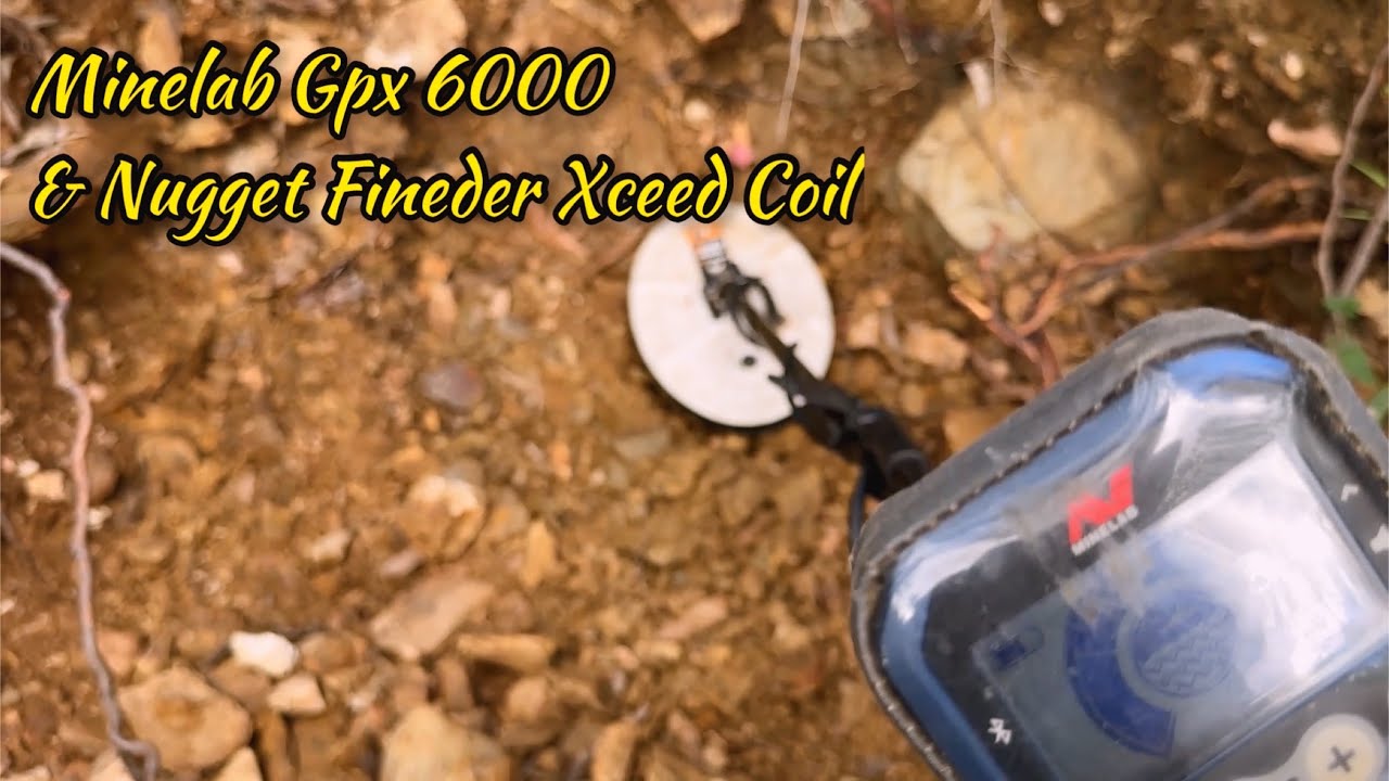 Minelab Gpx 6000 And The Nugget Finder Xceed Coil - YouTube