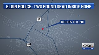 EPD: 2 found dead in Elgin home, investigation suggests domestic violence