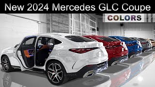 2024 Mercedes-Benz GLC Coupe - New Colors of Interior & Exterior for C254 Model