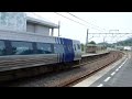 8000系特急いしづち 国分駅通過 jr shikoku limited express