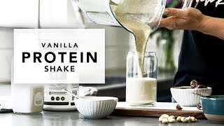 Vanilla Protein Shake  |  Vegan Friendly