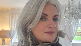 Embracing the Grey: From Long Waves to a Bold Bob — The Full Hair Transformation