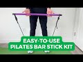 Vital Therapy Adjustable Pilates Bar Stick Kit