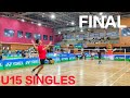 YONEX-SUNRISE ALL INDIA SUB JUNIOR RANKING BADMINTON TOURNAMENT GOA 2022 ABHINAV V/S PRATEEK